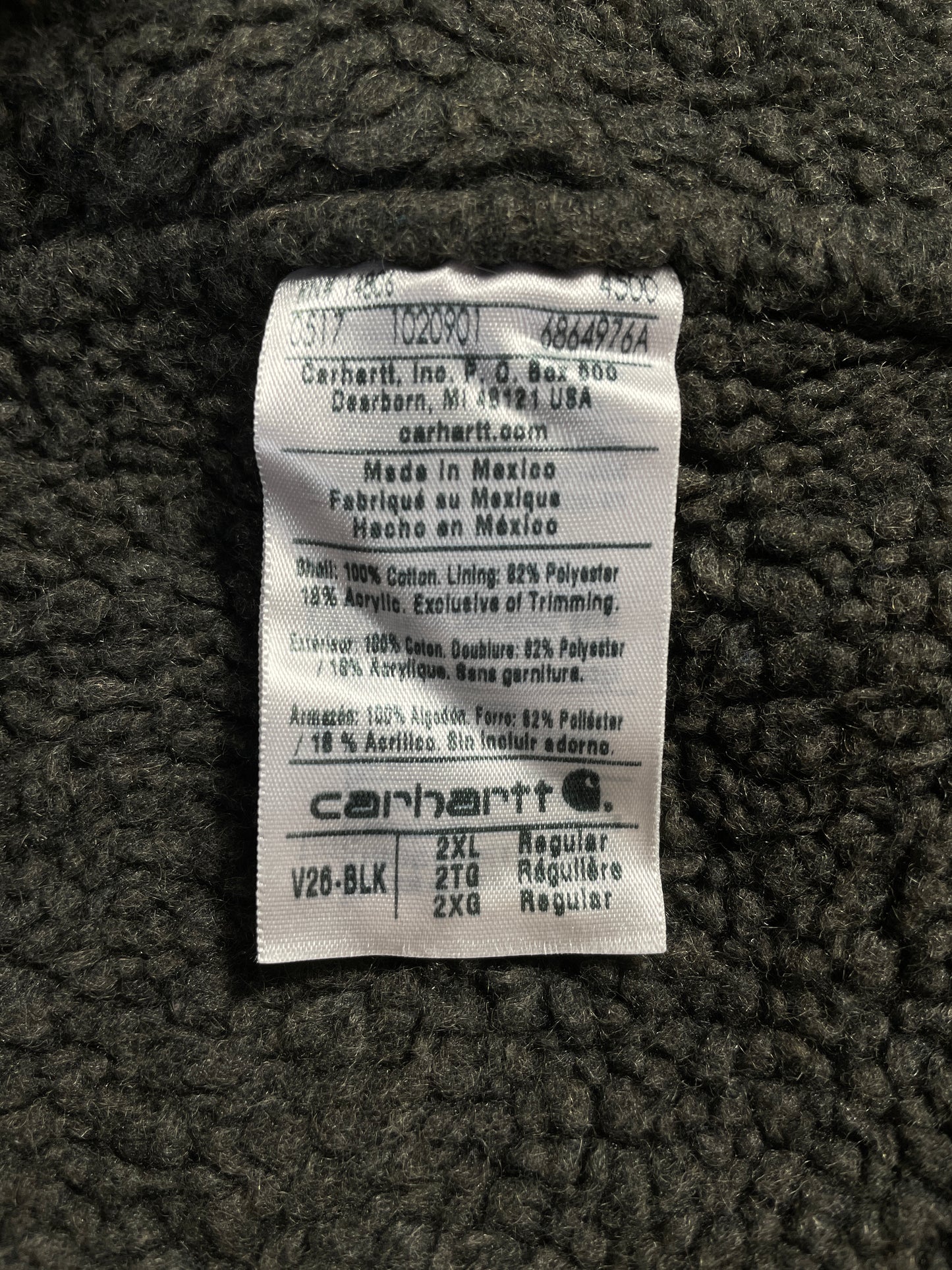 Vintage CARHARTT Size XXL Duck Vest / A8649