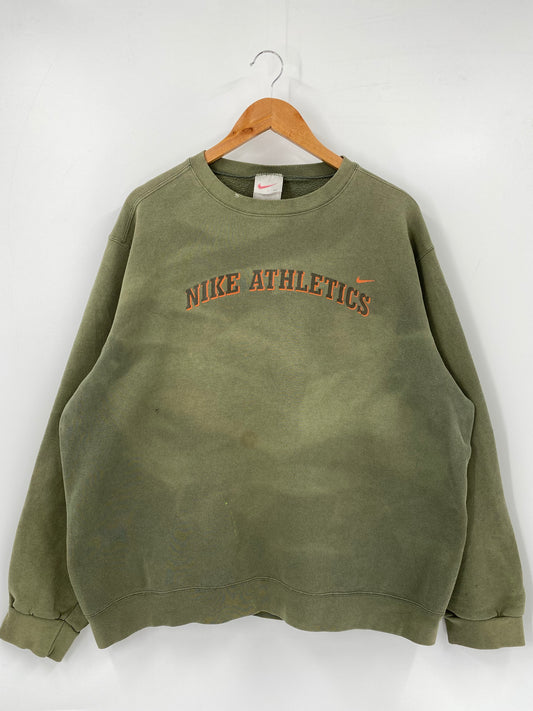 90's NIKE ATHLETICS Made in USA Size XL Vintage Sweat-Shirt / K4744