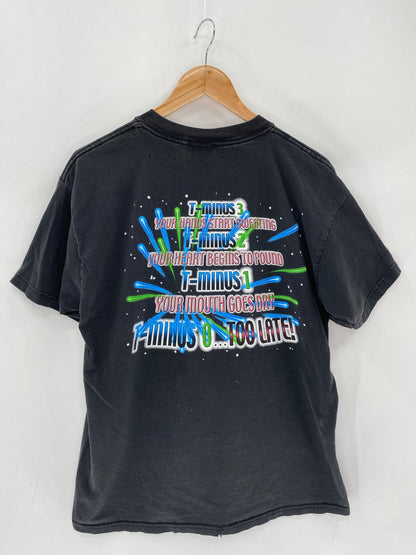 Vintage Disney Space Mountain Size L T-shirt  / 6051