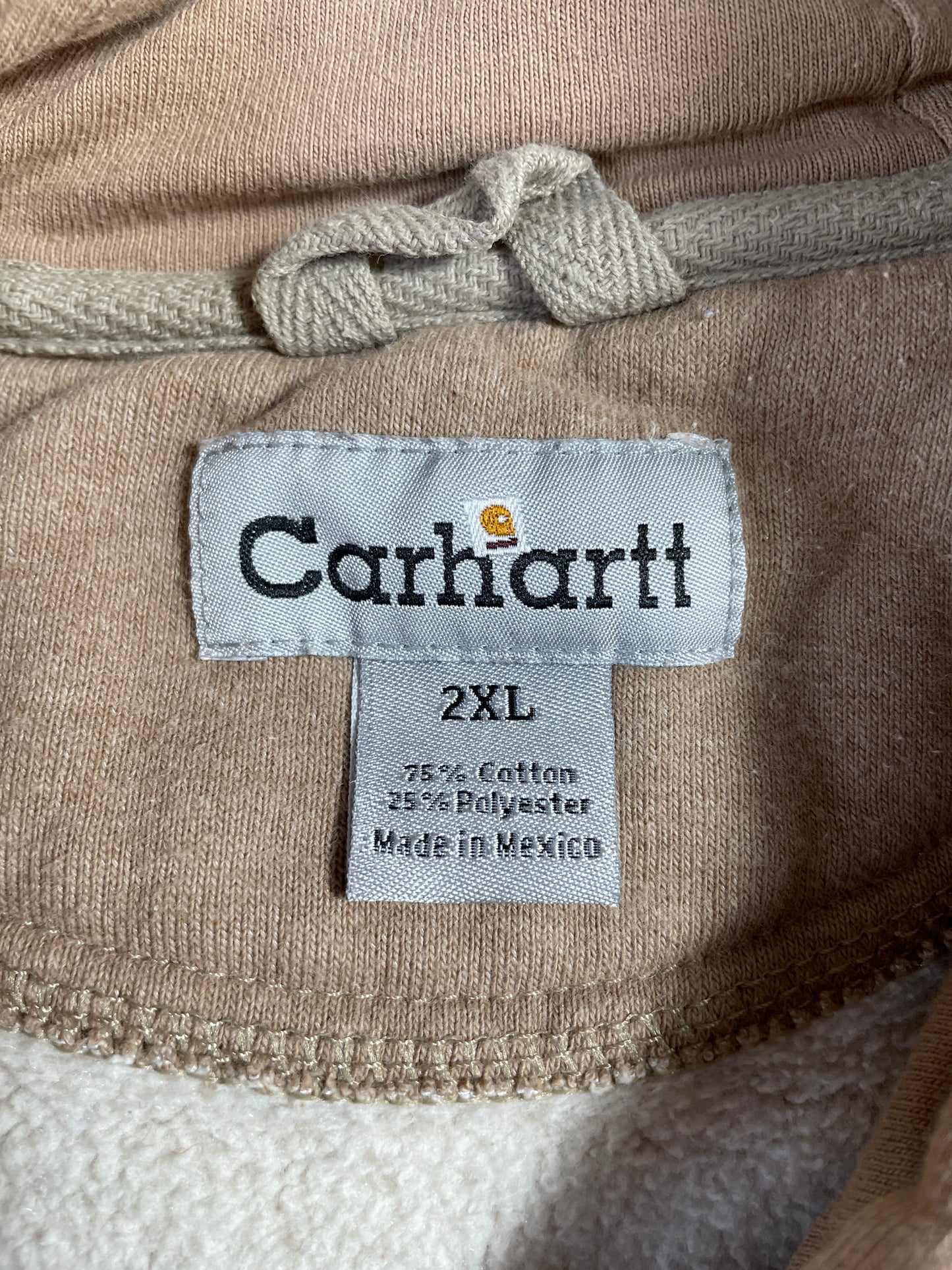 Vintage CARHERTT Size XXL Hoodie Sweat-shirt / A7274