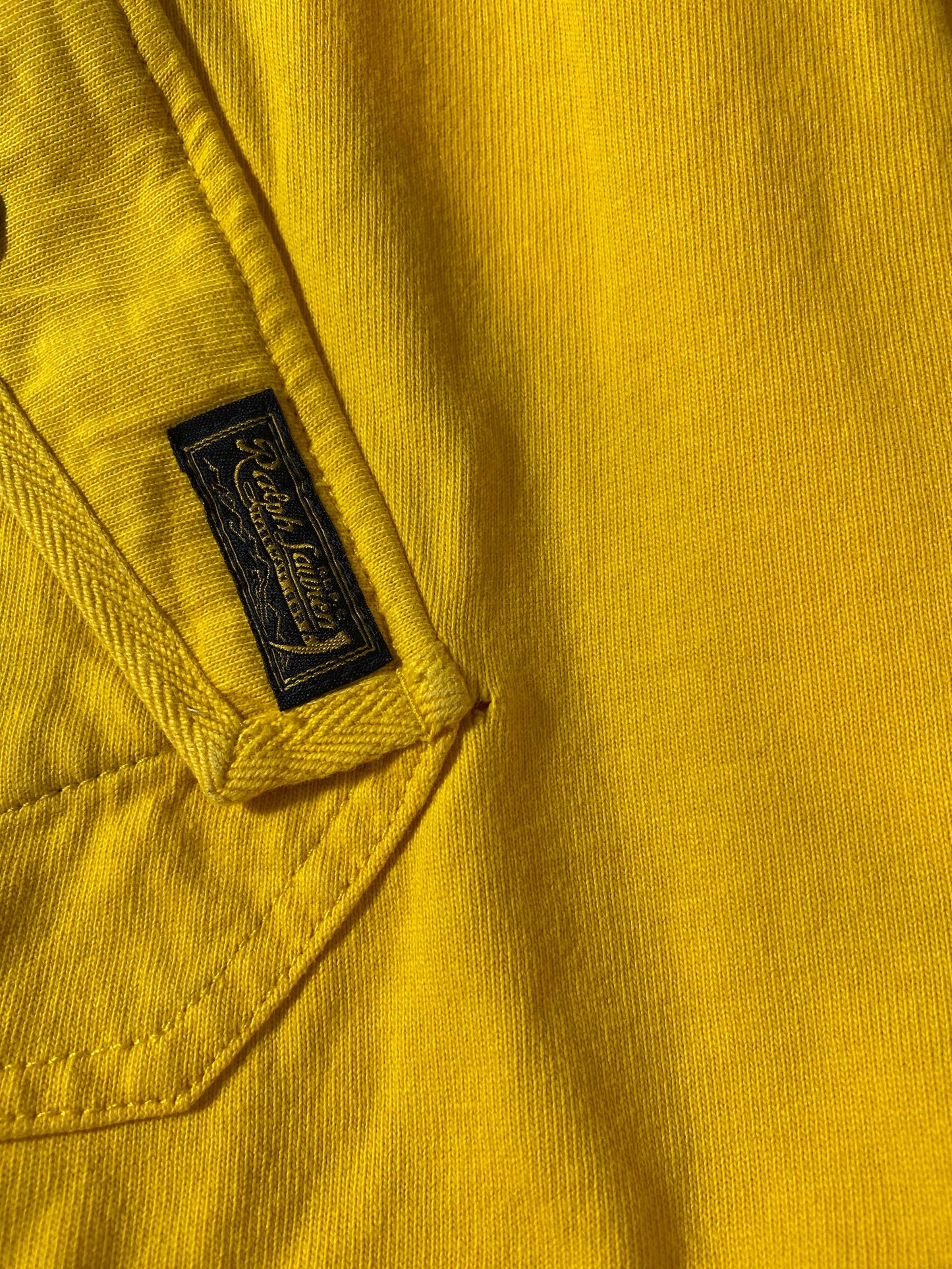 90's POLO RALPH LAUREN Size XL Vintage Hoodie Rugby-Shirt / E497