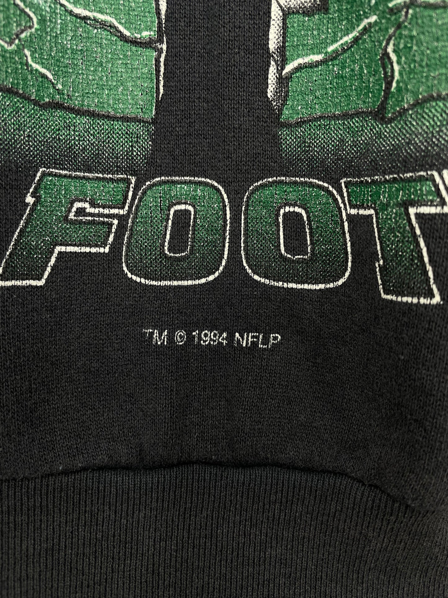 1994 TAZ x NEW YORK JETS Made in USA Size L Vintage NFL Sweat-Shirt/ K8254