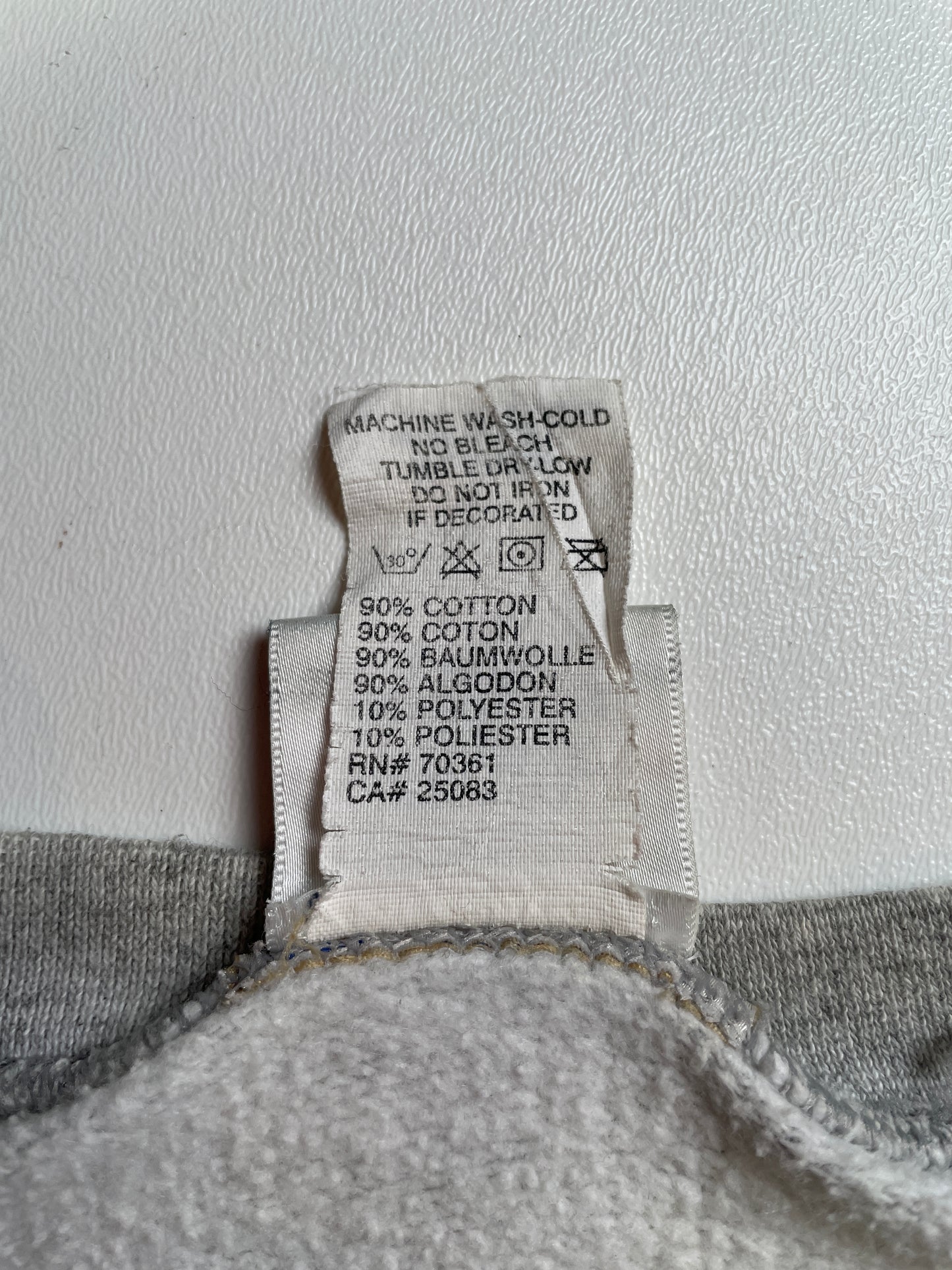 90's DISNEY MICKEY NEW YORK Made in USA Size XL Vintage Sweat-shirt / A3817