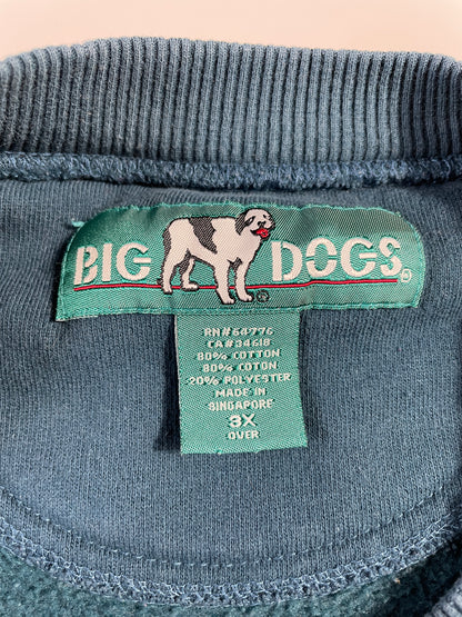 Vintage BIG DOG Size XXXL Vintage Sweat-Shirt / E1465S