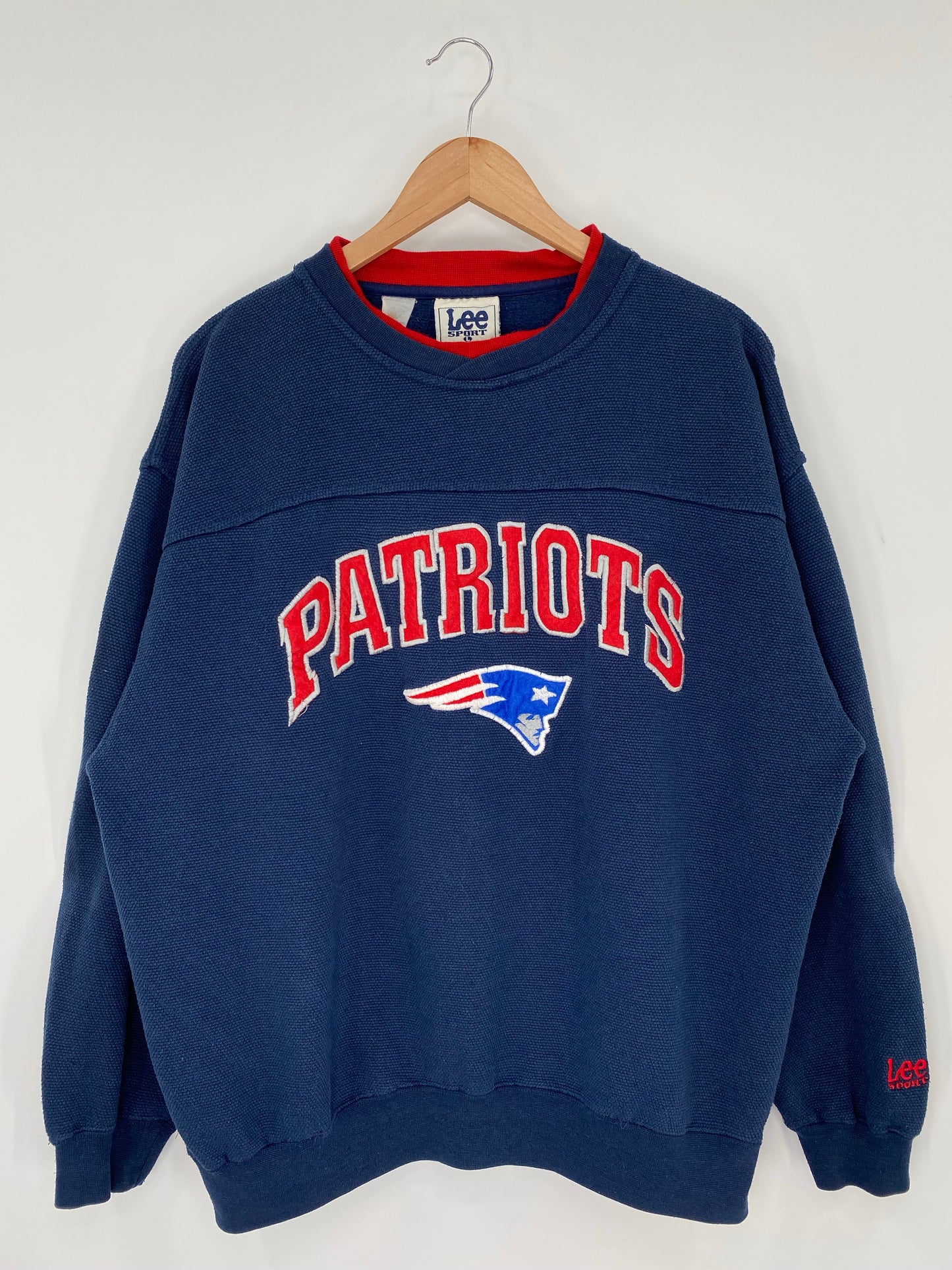 90’s NEW ENGLAND PATRIOTS Size L NFL Sweat-Shirts/ K9565