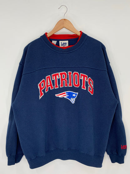 90’s NEW ENGLAND PATRIOTS Size L NFL Sweat-Shirts/ K9565