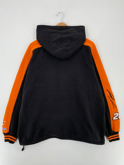 Vintage NASCAR CHASE HOME DEPOT Size L Hoodie Sweat-Shirt / E1407S