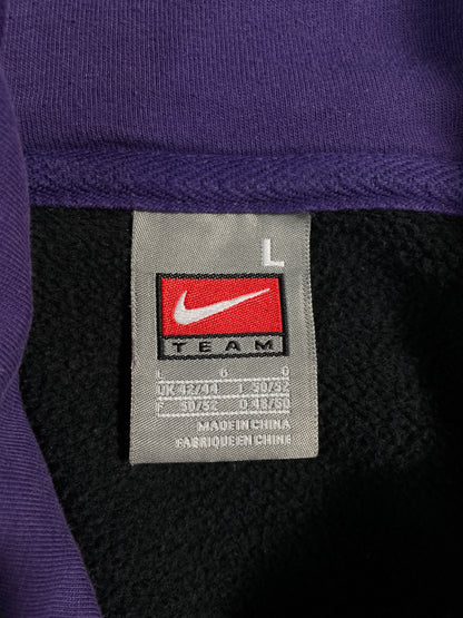 00' NIKE x WASHINGTON Size L Vintage College Hoodie Sweat-shirt / A8785