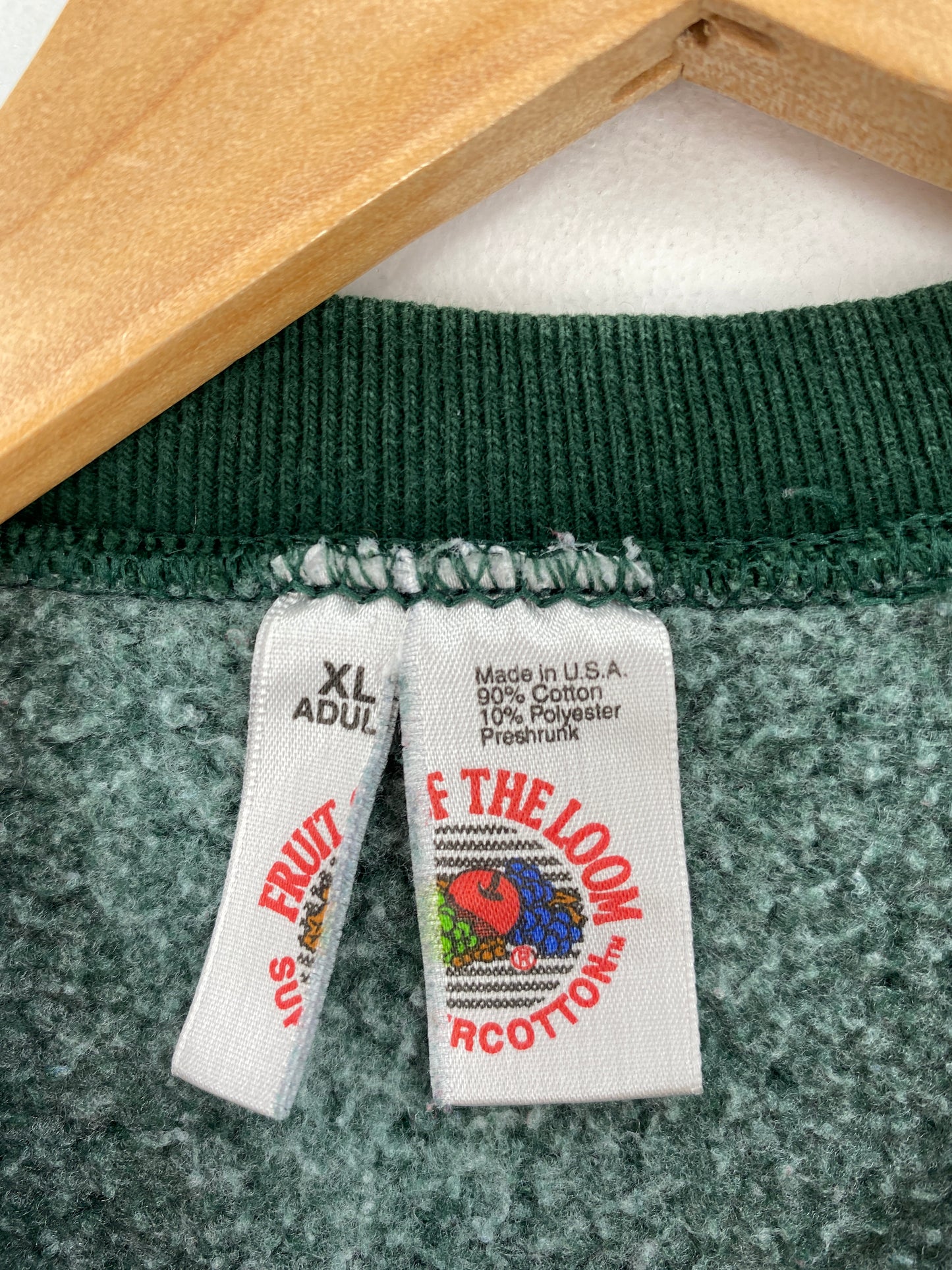 90's BOSTON Made in USA Size XL Vintage College Sweat-Shirt / A5377