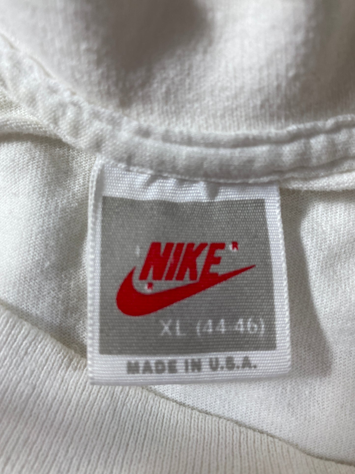 90's  NIKE BO JACK SON Made in USA Size XL Vintage T-Shirts / k717