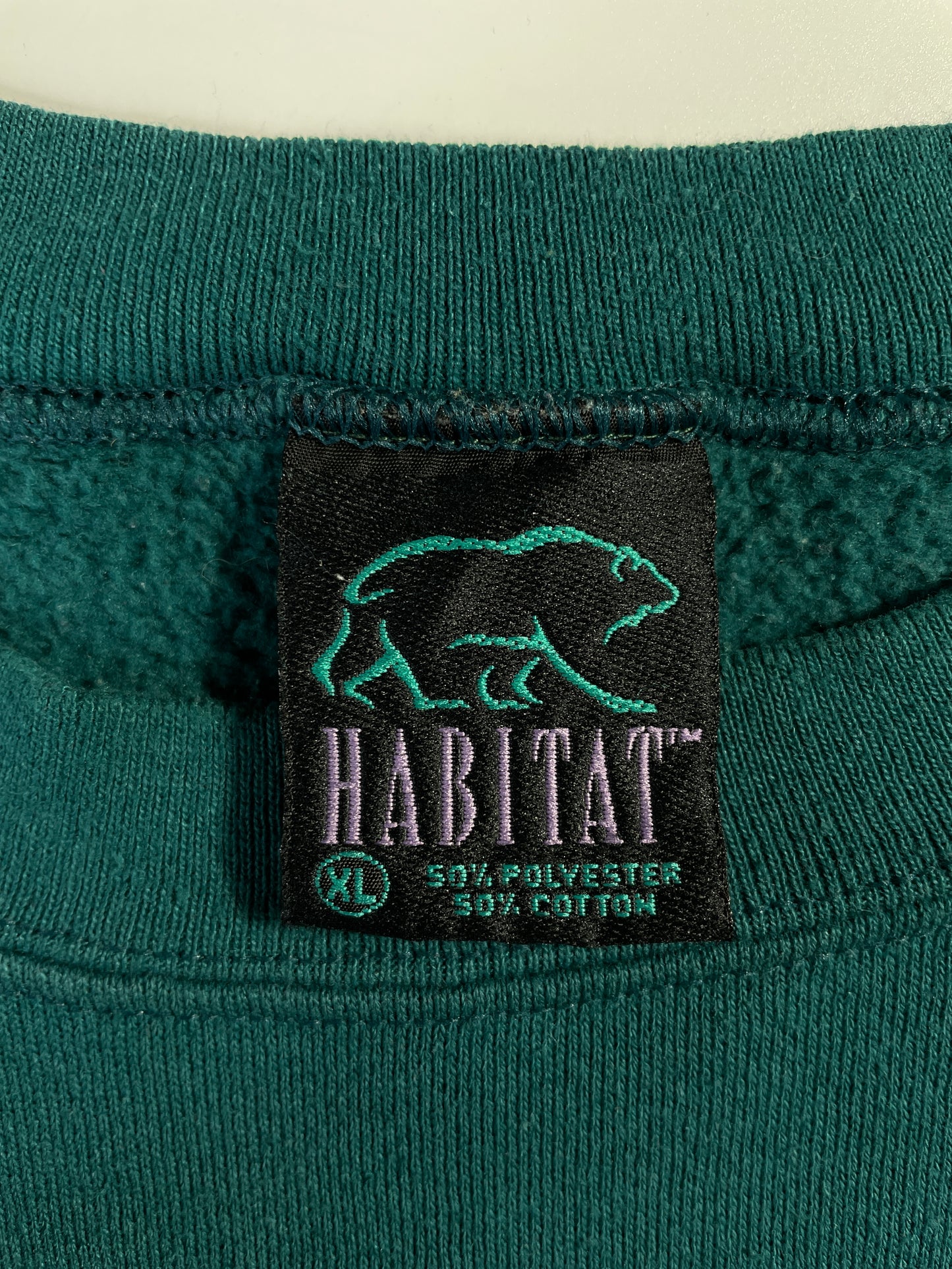 90's WOLF Made in USA Size XL Vintage Animal Sweat-Shirt / E1029