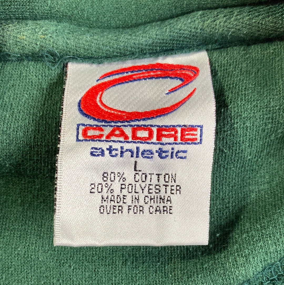 90's BOSTON CELTICS Size L Vintage NBA Half Zip Sweat-Shirt / A8742