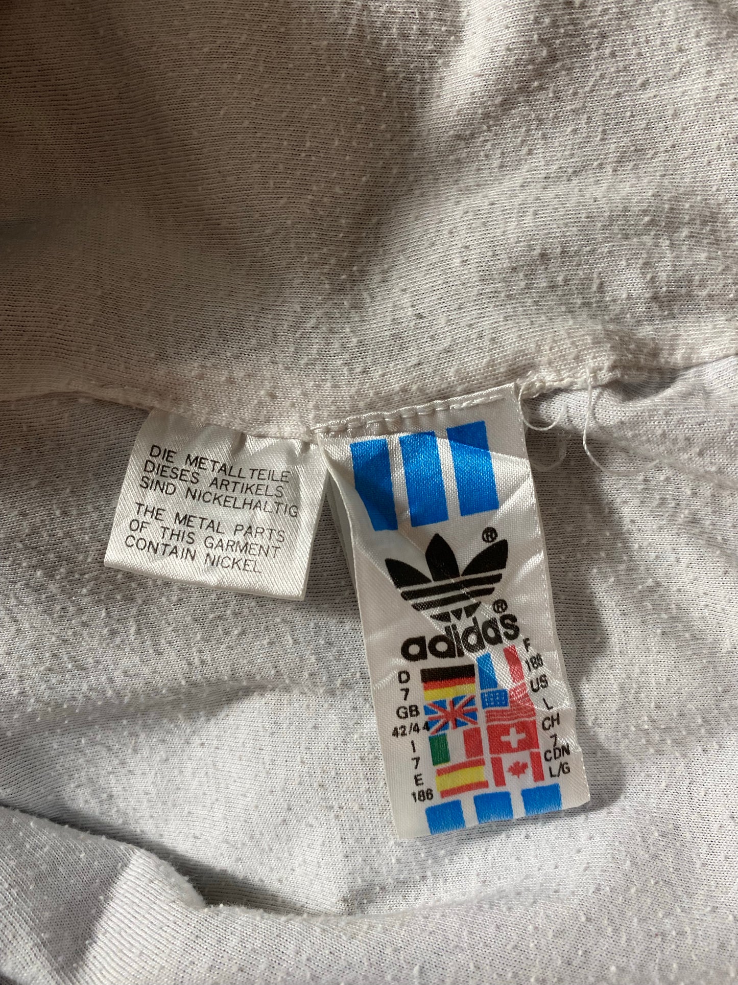 90’s ADIDAS Size L Vintage Nylon Jacket  / K9283