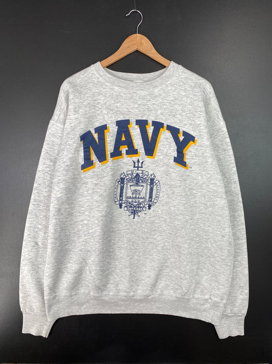 90’s NAVY Size XXL Vintage Sweat-shirt / A8163