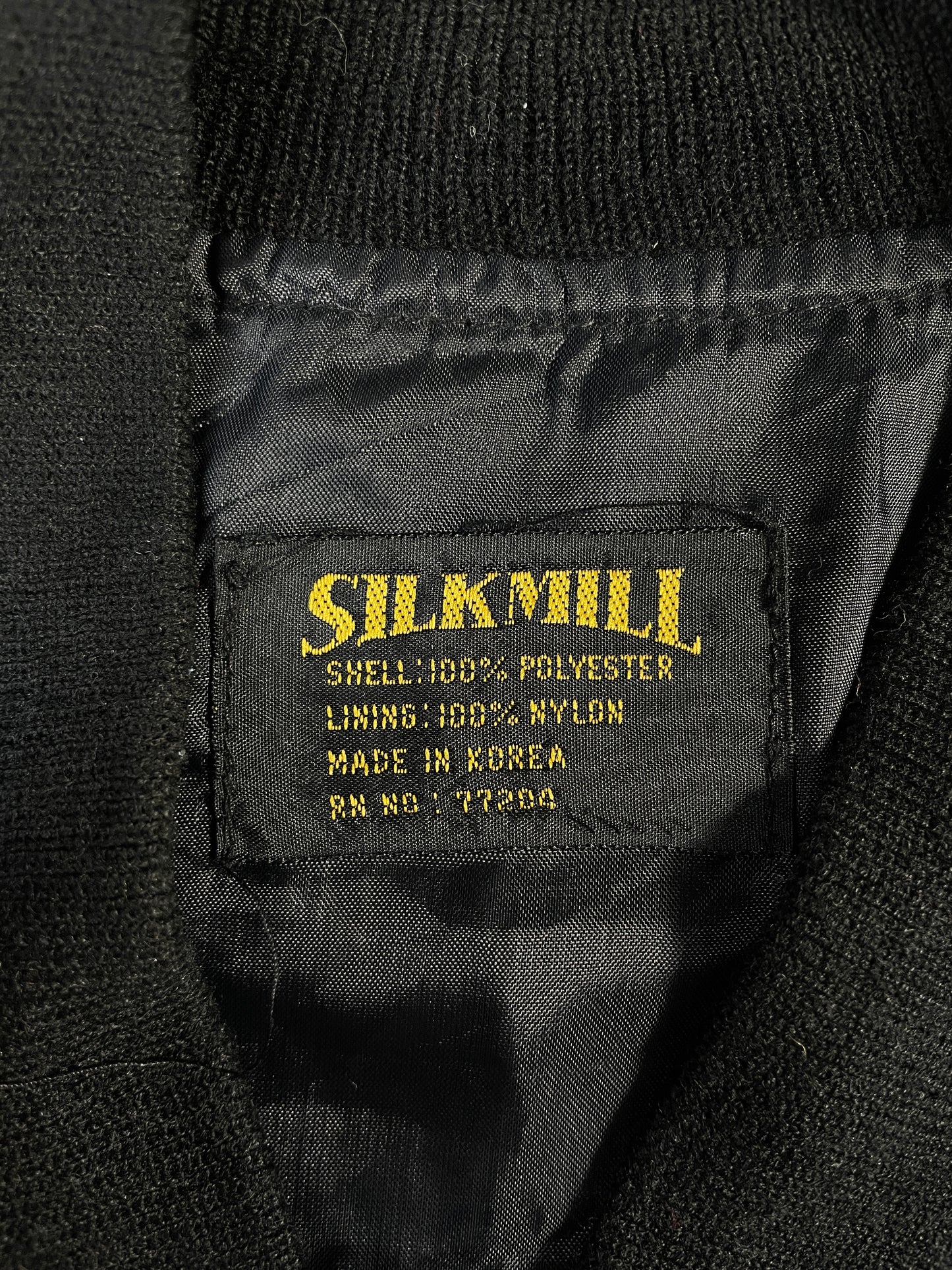 Vintage PICASSO Size Approx.XL Silk Jacket / E761