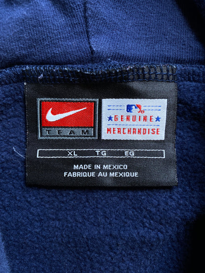 00' NIKE NEW YORK YANKEES Size XL Vintage MLB Hoodie Sweat-Shirt / A2881
