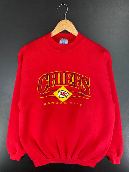90's KANSAS CITY CHIEFS Size L Vintage NFL Sweat-Shirt / A4741