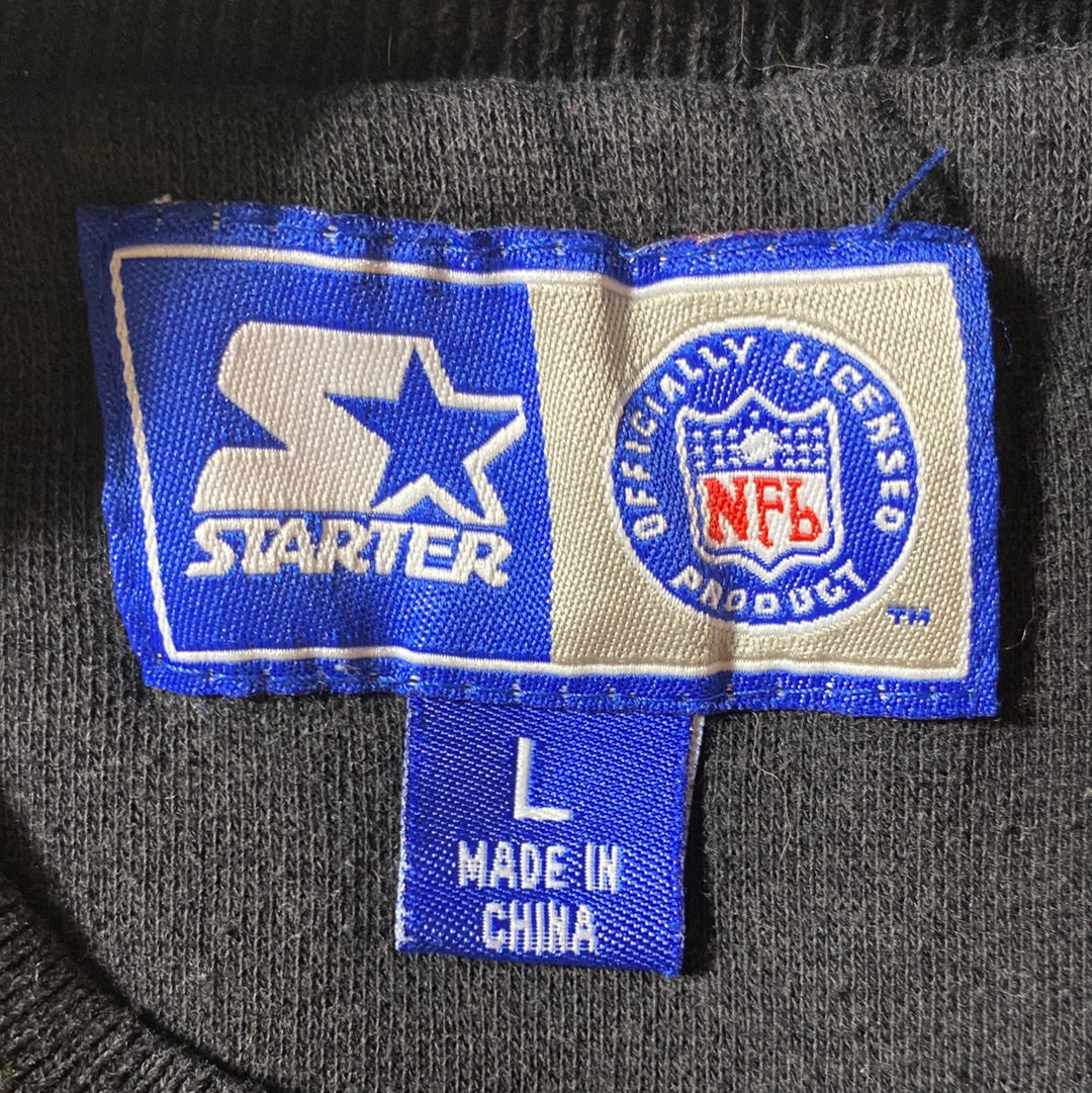 90's STARTER x PITTSBURGH STEELERS Size L Vintage NFL Sweat-Shirt / A9081