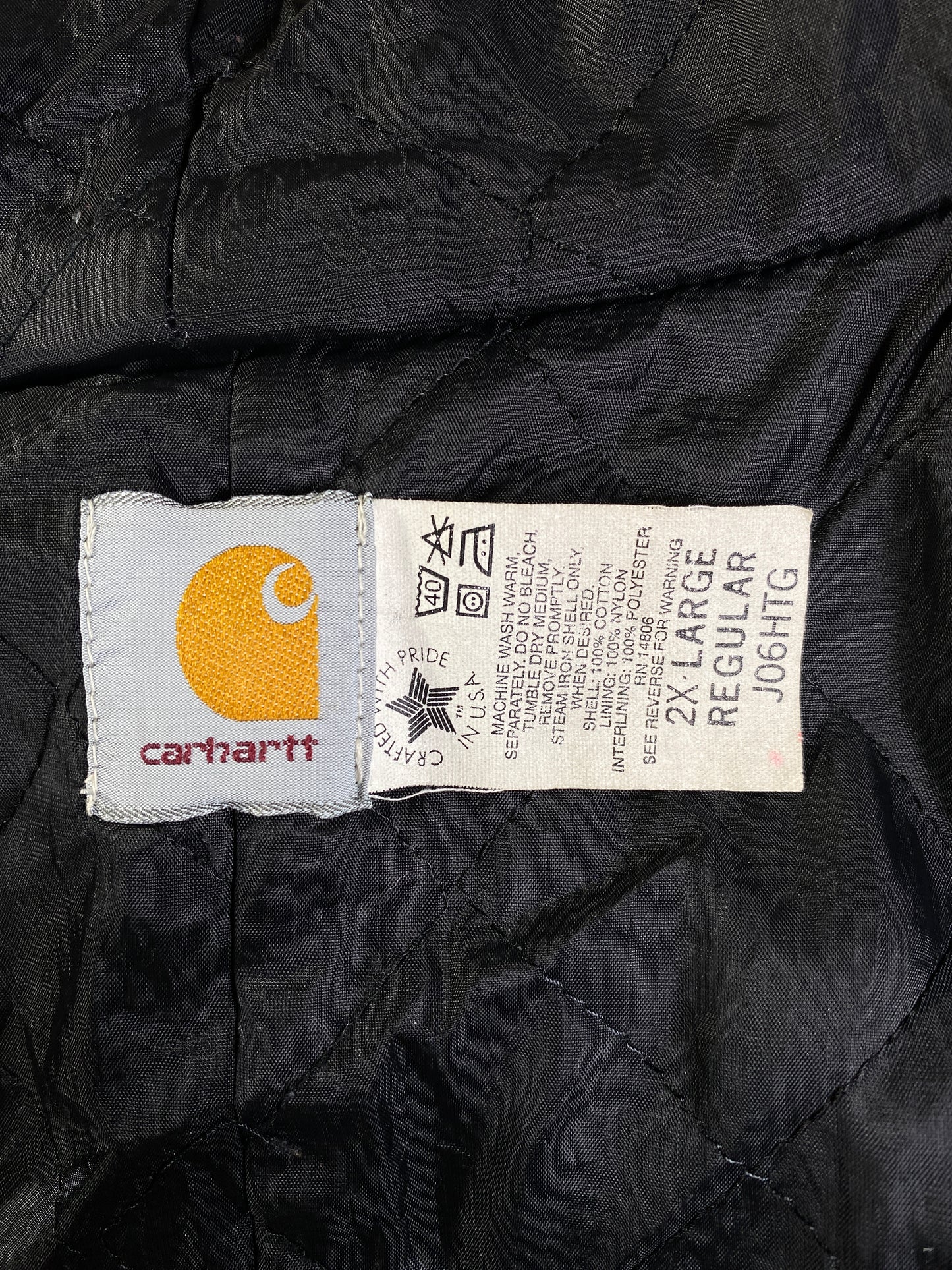 90’s CARHARRT Made in USA Size XXL Duck Jacket / A7623