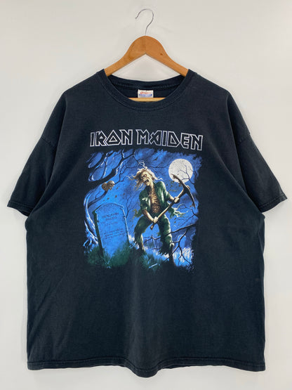 Vintage IRON MADEN Size XXL Music T-shirt / K4262