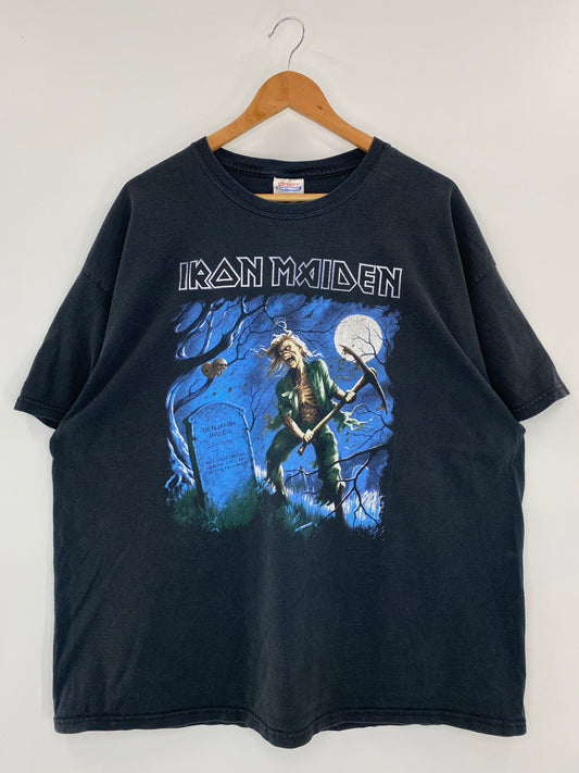Vintage IRON MADEN Size XXL Music T-shirt / K4262