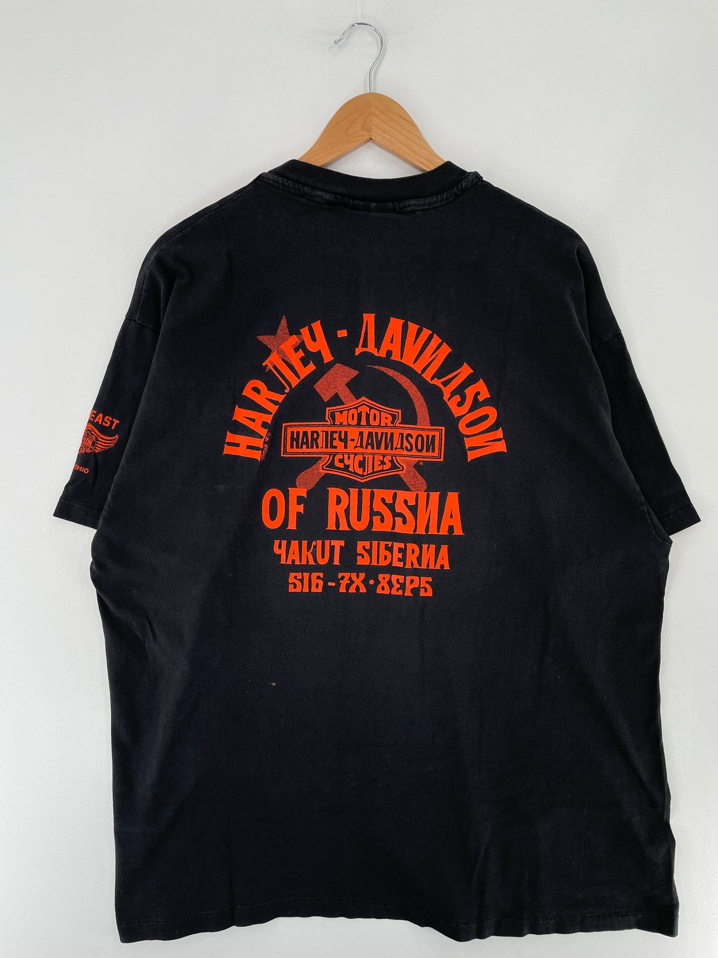 90's HARLEY DAVIDSON Made in USA Size XXL Vintage T-shirt / E6536T