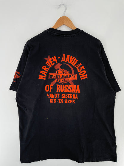 90's HARLEY DAVIDSON Made in USA Size XXL Vintage T-shirt / E6536T
