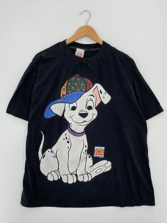 90's DISNEY 101 DALMATIANS Size Approx. L Vintage T-Shirts / A7751