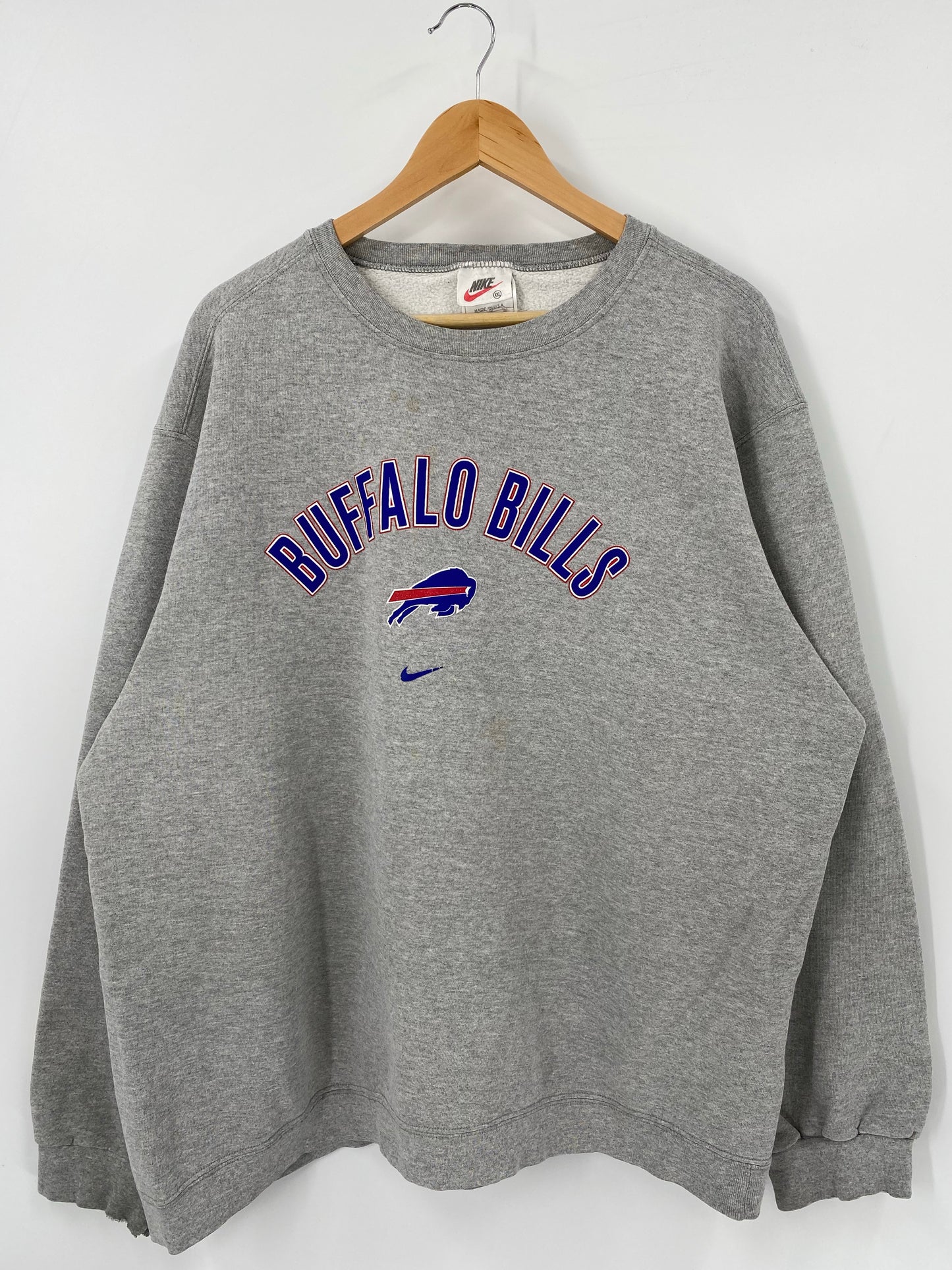 90’s BUFFALO BILLS Made in USA Size XXL Vintage  NFL Sweat-Shirt / K4773
