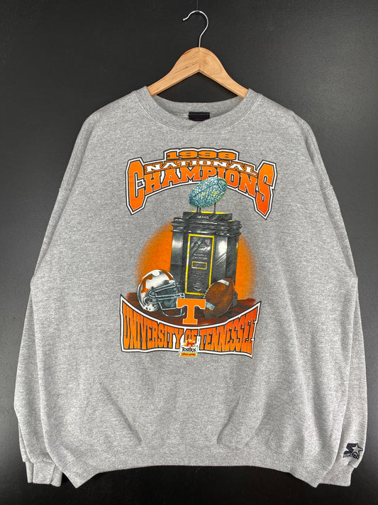 1998 STARTER x TENNESSEE Made in USA Size XL Vintage College Sweat-Shirt/ A5643