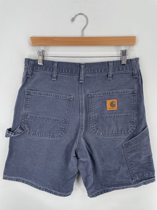 Vintage CARHARTT Made in USA Size W31xL7 Duck Shorts / A3809