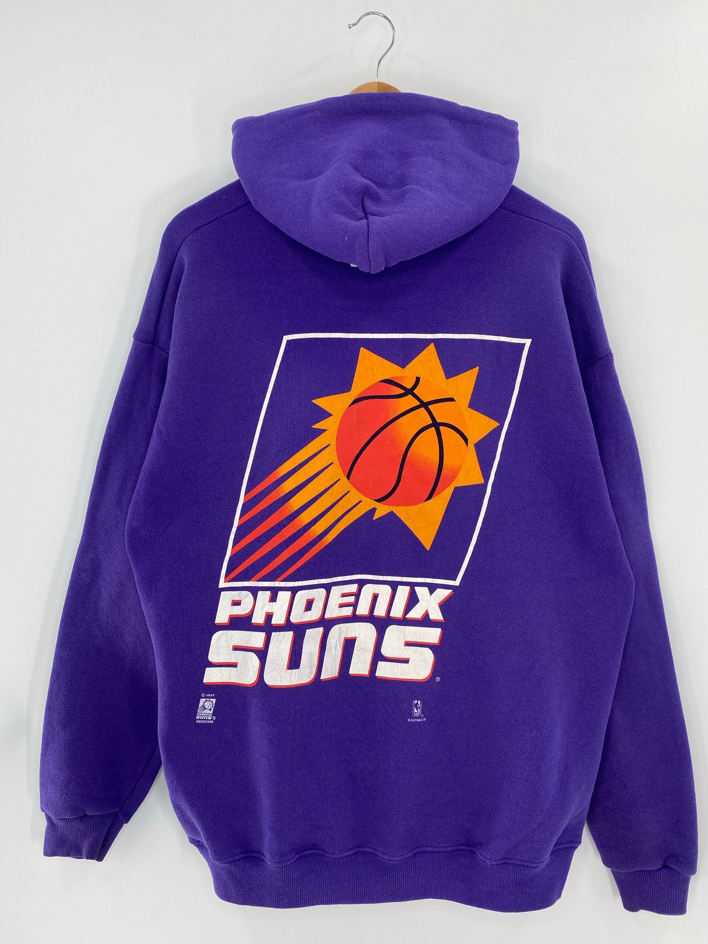 90’s PHOENIX SUNS Made in USA Size XL Vintage NBA Hoodie Sweat-Shirt / K5492