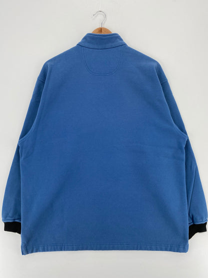 90's NIKE Size L Vintage Half-Zip Sweat-shirt / E1402S