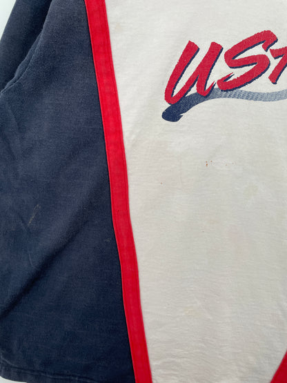 90's Champion x USA BASLETBALL Made in USA Size XL Vintage T-shirt / A6872