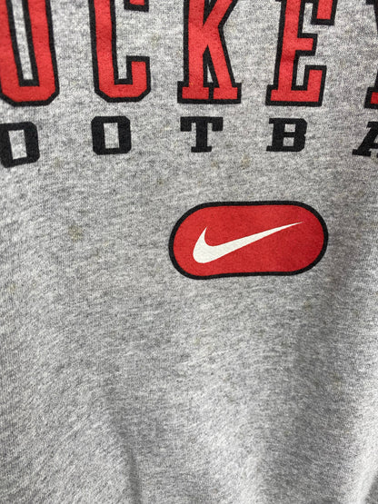 90’s NIKE x OHAIO STATE BUCKEYES Made in USA Size XL Vintage College Sweat-shirt / A9798