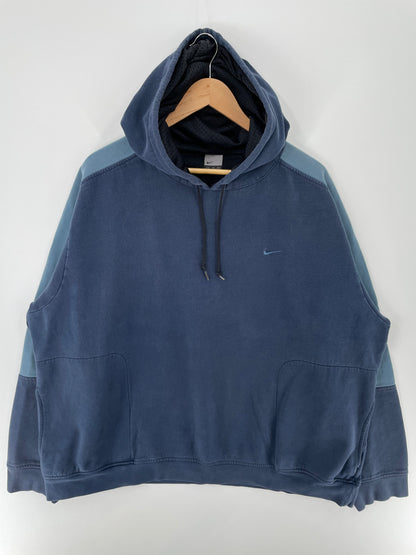 00' NIKE MINI SWOOSH Size XXL Vintage Hoodie Sweat-shirt / A320