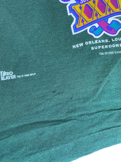 1996 GREEN BAY PACKERS Size No Tag (approx.L-XL) Vintage NFL T-Shirt / K7751