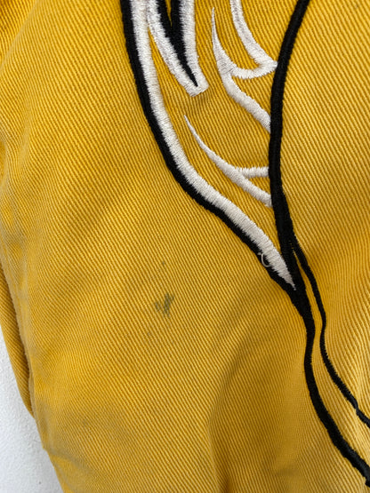 .Vintage PITTSBURGH STEELERS Size L NFL Racing Jacket / A6402