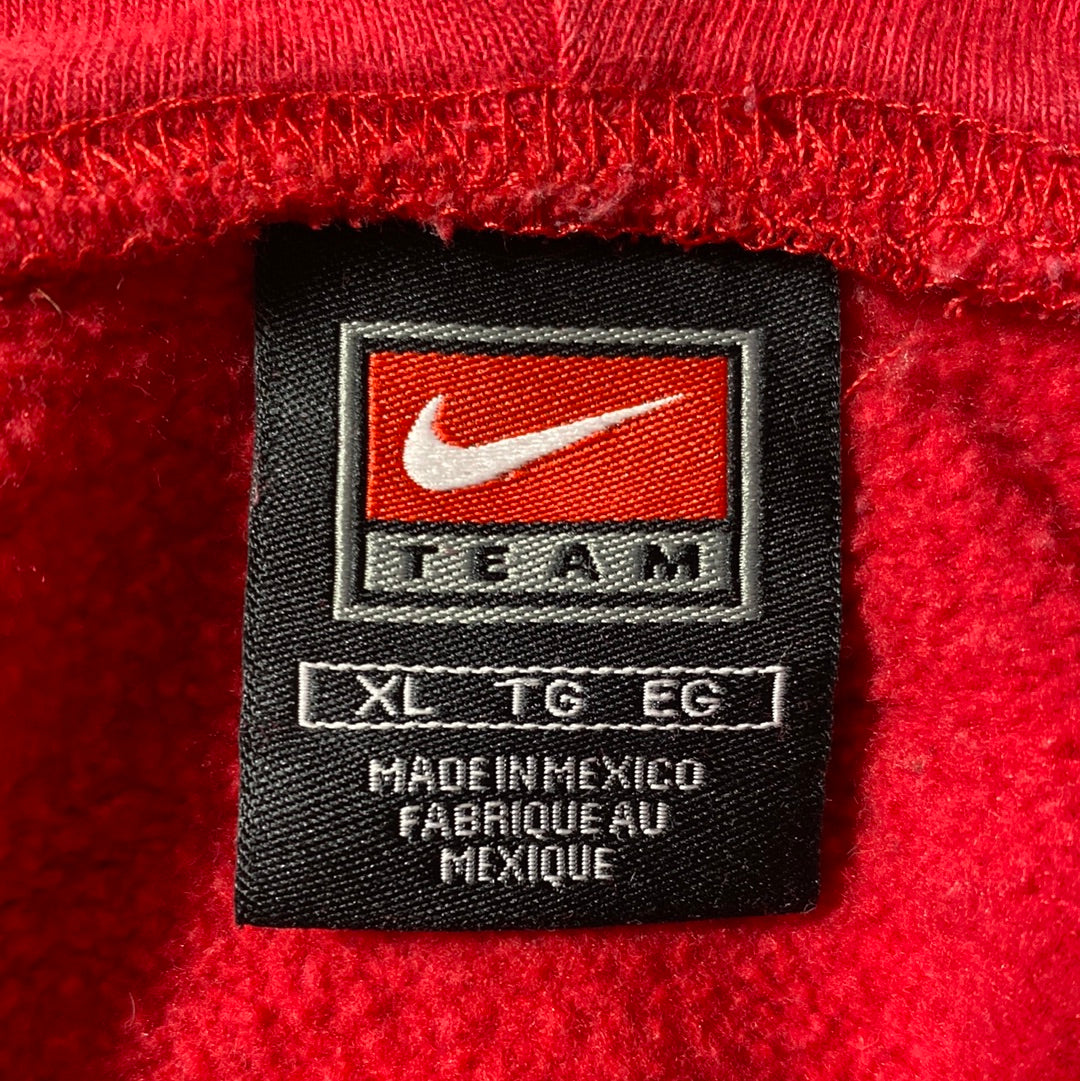 00' NIKE x UTAH Size XL Vintage College Hoodie Sweat-shirt / E1709S