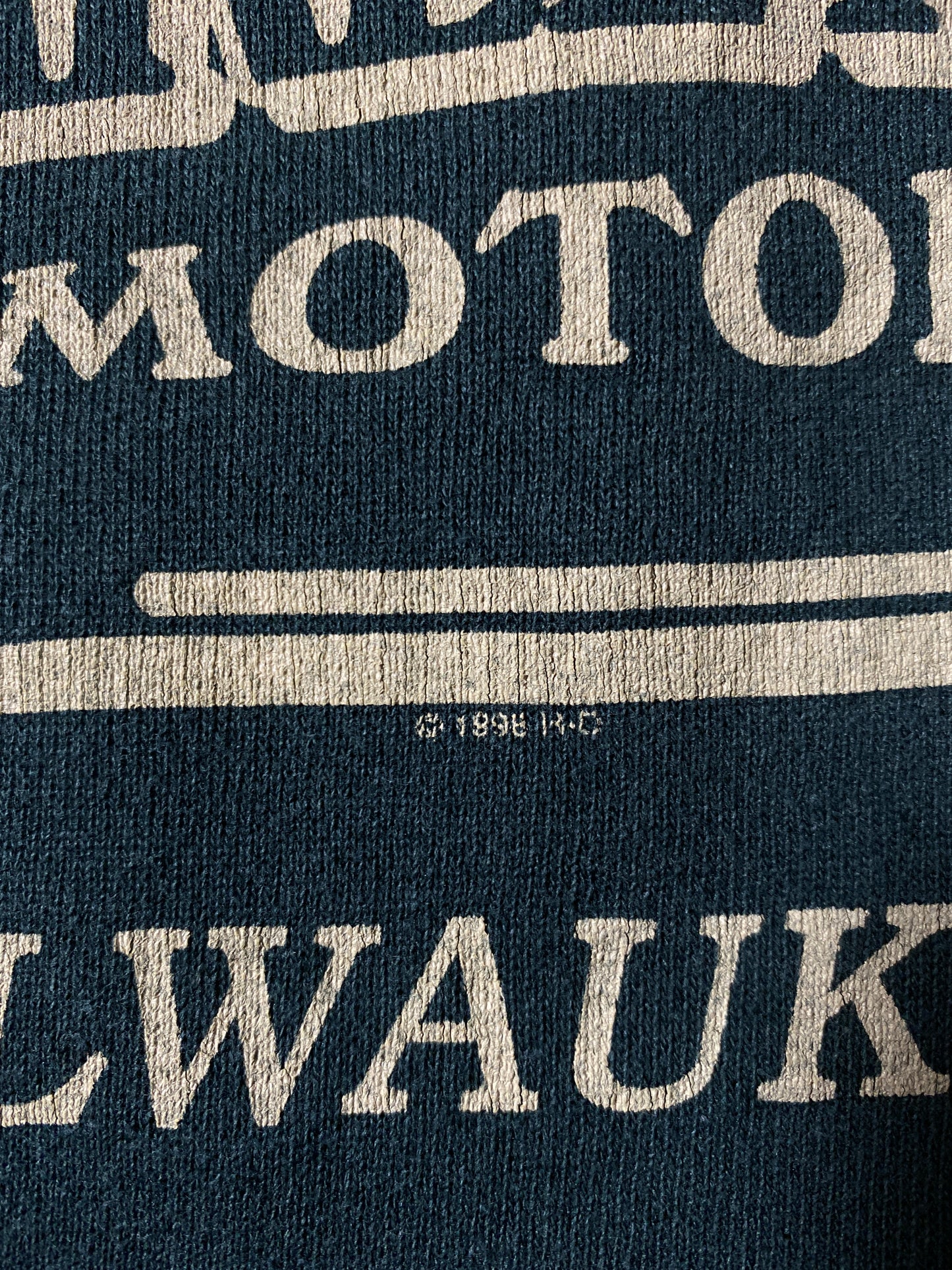 1998 HARLEY DAVIDSON Size M Vintage Sweat-Shirt / E738