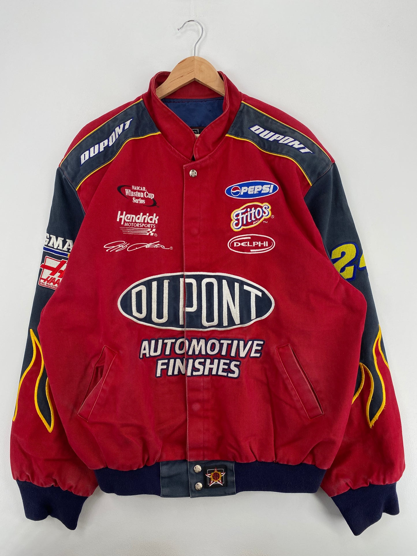 90's DUPONT JEFF GORDON Made in USA Size XXL Racing Jacket / A5591