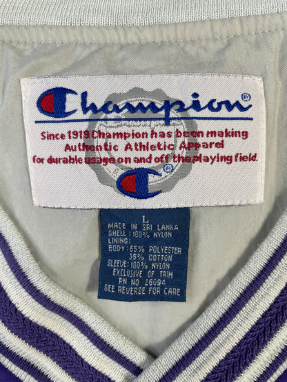 90's KANSAS STATE Size L Vintage College Nylon Jacket / A7171