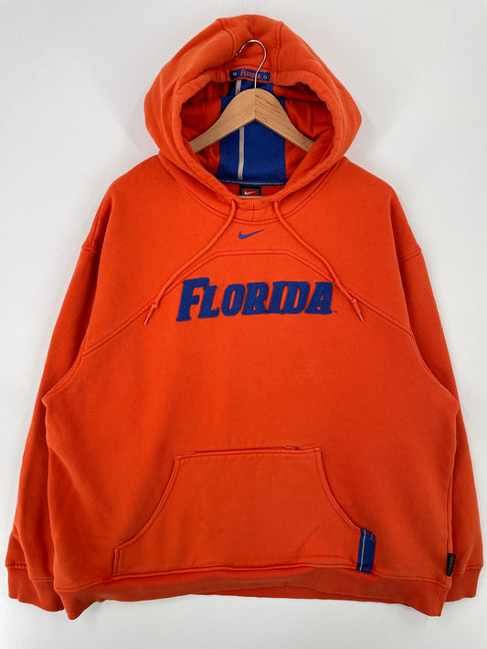 00' NIKE x FLORIDA Size XL College Vintage Hoodie Sweat-Shirt / A9339