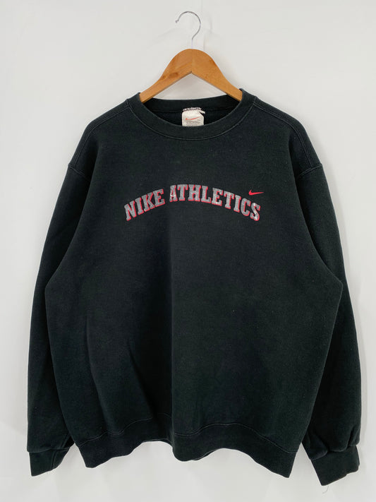 90's NIKE ATHLETICS Made in USA Size XL Vintage Sweat shirt / K4214