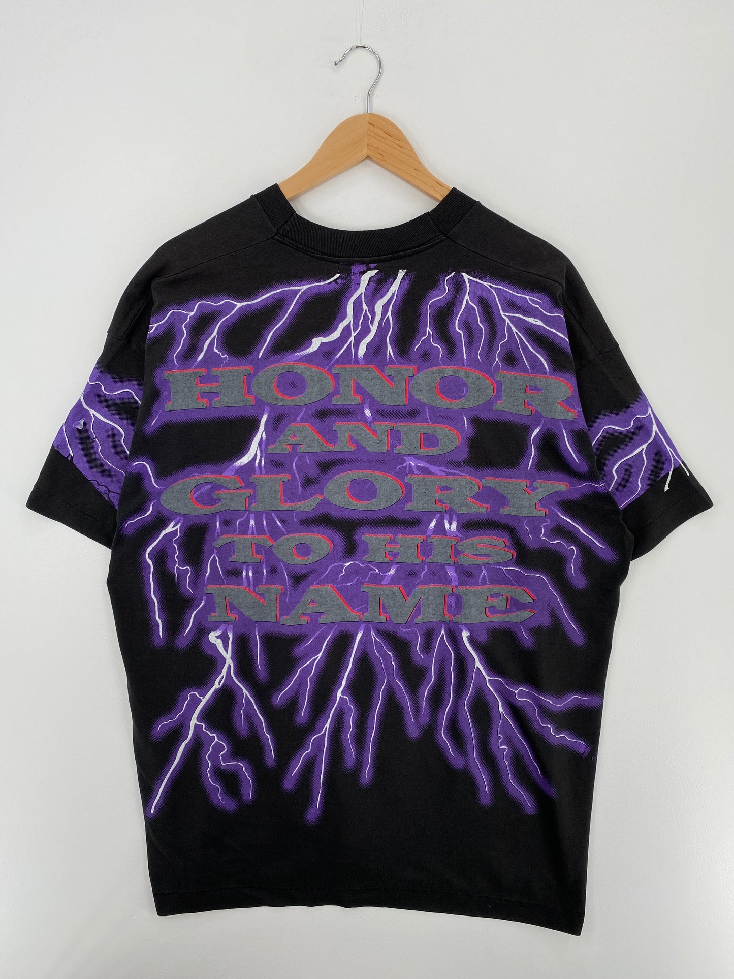 90's GREAT GOD Made in USA Size XXL Vintage T-Shirt / A4562