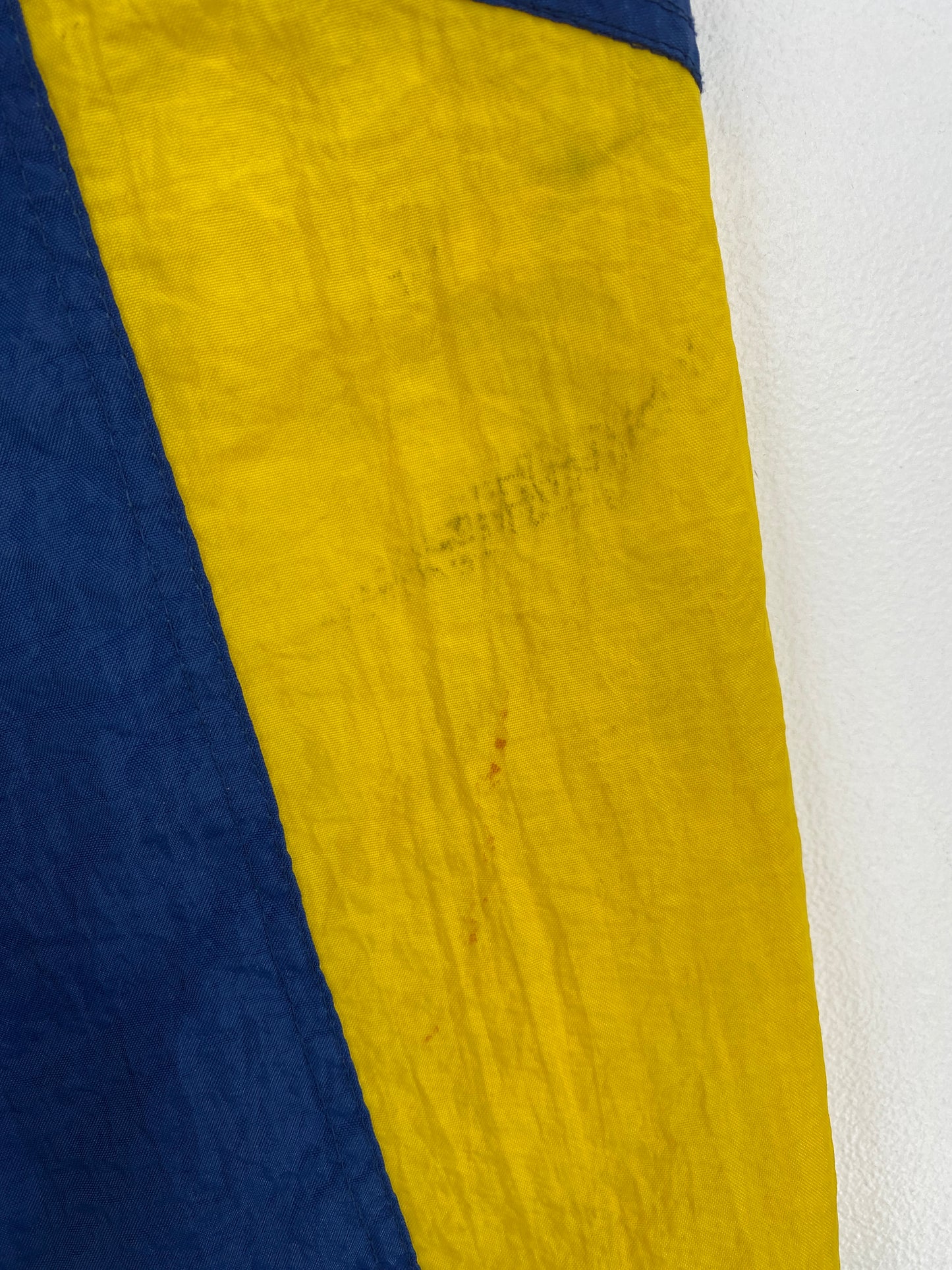 90's STARTER x MICHIGAN Size L Vintage College Nylon Jacket / A8764