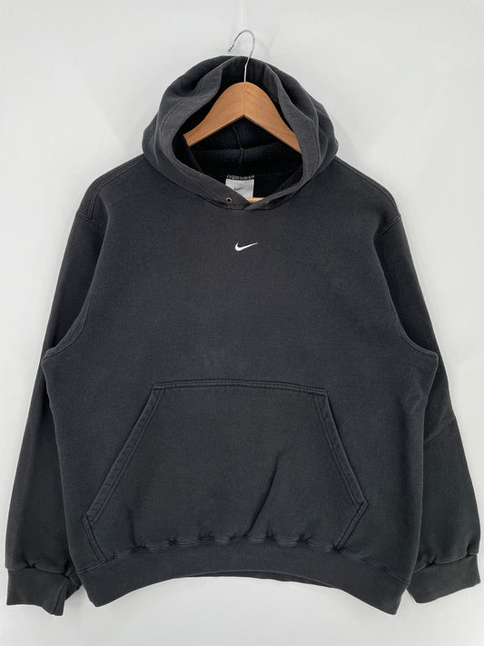 90’s NIKE CENTER SWOOSH Size M Hoodie Sweat-shirt / E631