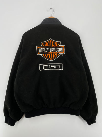 Vintage HARLEY DAVIDSON Size L Fleece Jacket / A9045