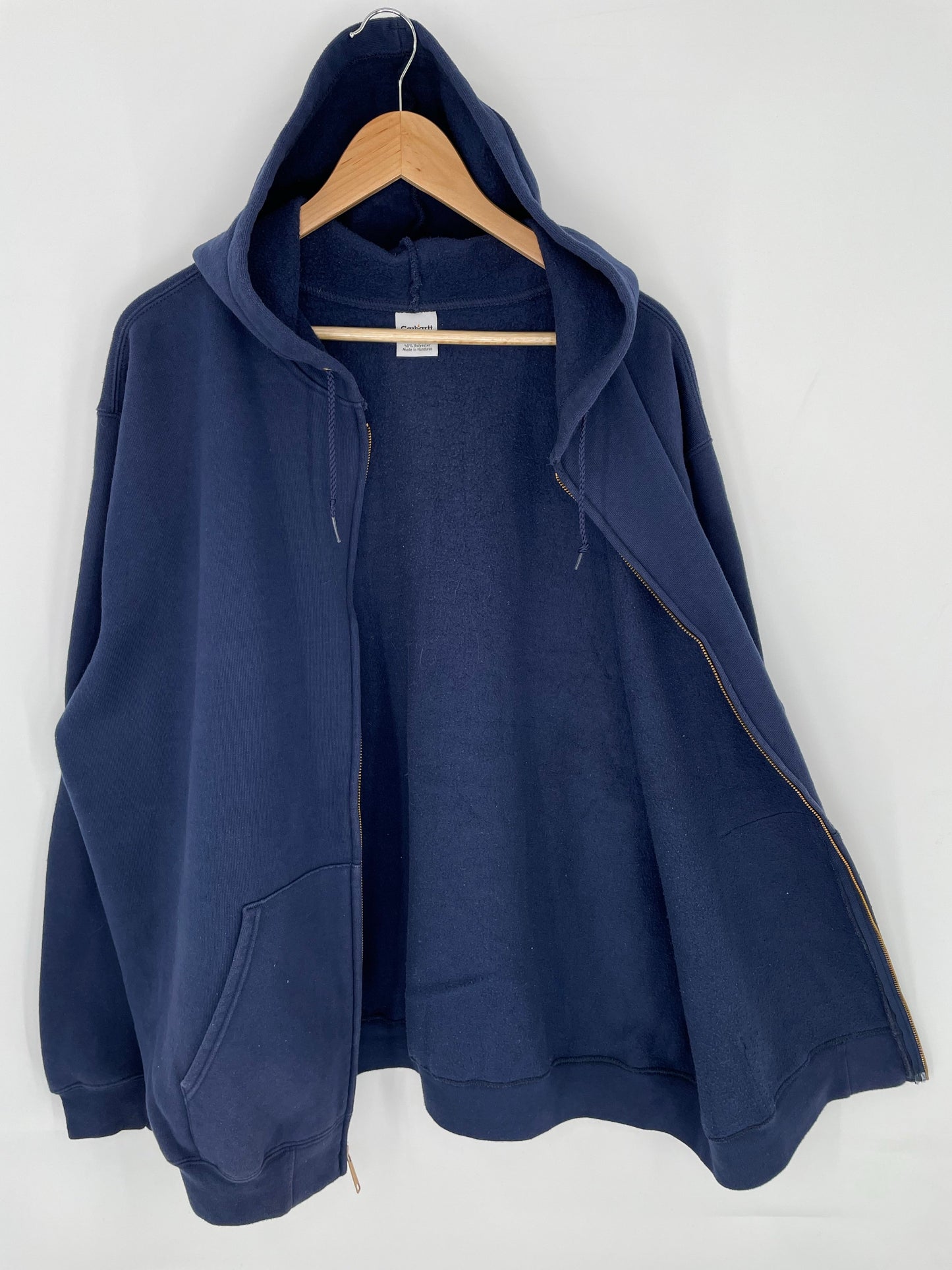 .Vintage CARHARTT Size XXL Zip-up Hoodie Sweat-Shirt / A6852