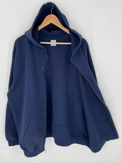 .Vintage CARHARTT Size XXL Zip-up Hoodie Sweat-Shirt / A6852